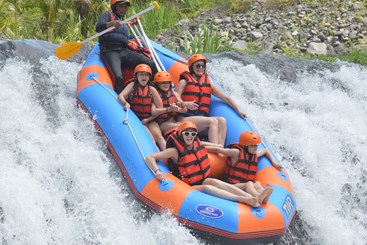 Rafting at Telaga Waja
